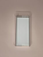 Single Matte White Lash Tile with Clear Cover